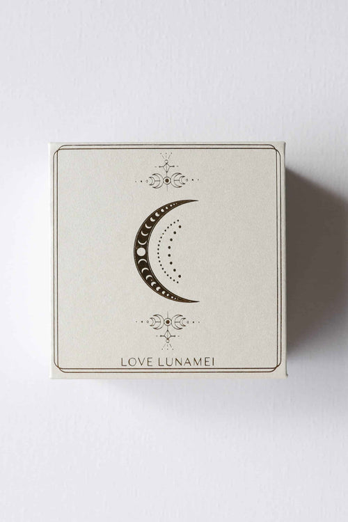 Calming 18k Gold Plate with Herkimer Quartz Medium Ring ACC Jewellery Love Lunamei   