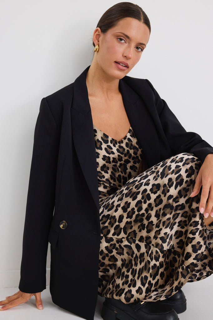 Feline Slip Dress