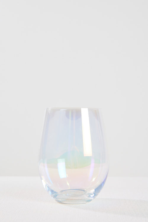 shop  Iridescent Stemless Wine Glass