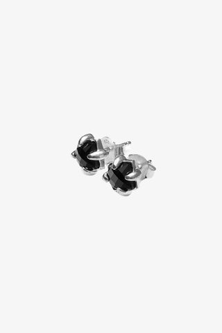 Love Claw Black Onyx Stud Earrings