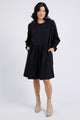 River Black LS Mini Dress
