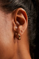 Simple Huggie Gold Earrings