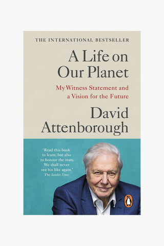 A Life on Our Planet David Attenborough Paperback HW Books Flying Kiwi   