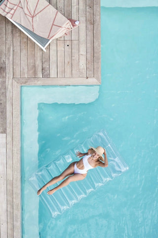 Clear Transulucent 180cm Pool Lounger