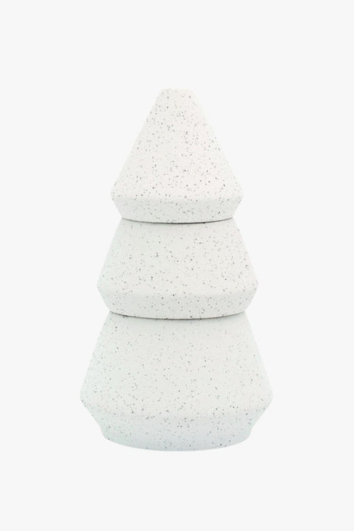 Cypress & Fir White Ceramic Tree Candle Holder HW Fragrance - Candle, Diffuser, Room Spray, Oil Paddy Wax   