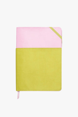 Vegan Leather Pocket Journal Lilac & Matcha HW Stationery - Journal, Notebook, Planner Designworks Ink   