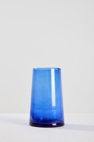 blue wine glass