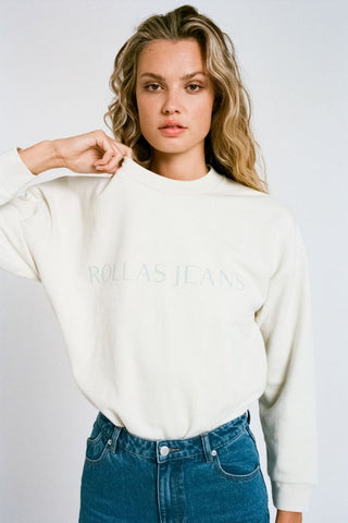 Editorial Slouch Logo Salt Sweater WW Sweatshirt Rollas   