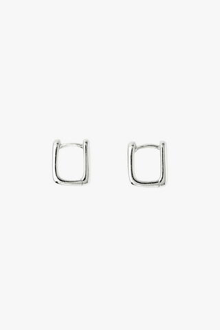 Mini Bloq Square Sterling Silver Earrings ACC Jewellery Brie Leon   