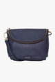 Fifi Midnight Blue Leather Shoulder Bag