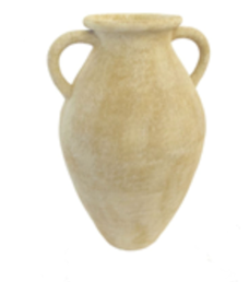Safari Natural Tall Urn with Handle 32x43cm HW Decor - Bookend, Hook, Urn, Vase, Sculpture Parnell   