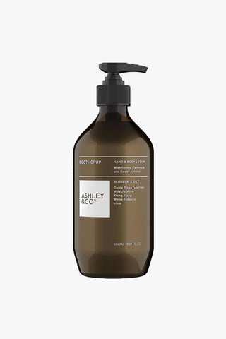 Soother Up Blossom + Gilt Hand Body Lotion 500ml HW Beauty - Skincare, Bodycare, Hair, Nail, Makeup Ashley+Co   