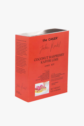 Coconut Raspberry Kaffir Lime Cake Mix HW Food & Drink The Caker   