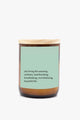 Just Living This Amazing Life India Green EOL 260g 40hr Soy Candle