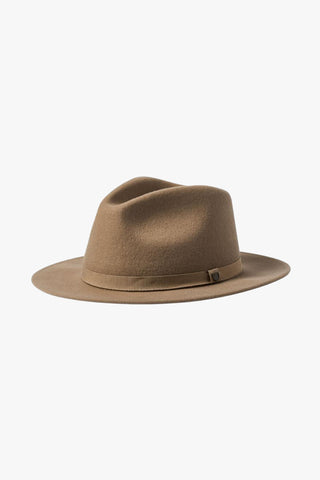 Messer Sand Wool Felt Fedora Hat ACC Hats Brixton   