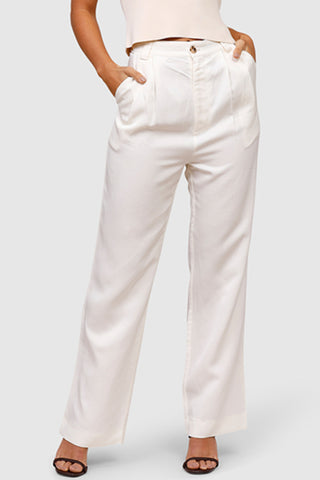 Nomadic Ivory Tailored Pant WW Pants Ministry Of Style   