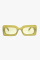Twiggy Olive Eco Square Sunglasses