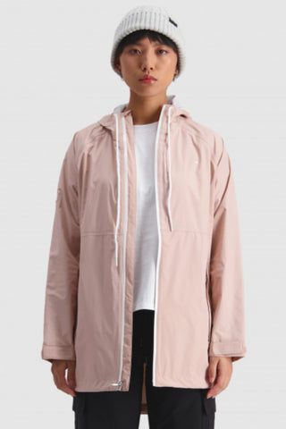 Womens 2.5L Dusky Pink Rain Jacket WW Jacket Huffer   