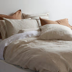 linen king bed set