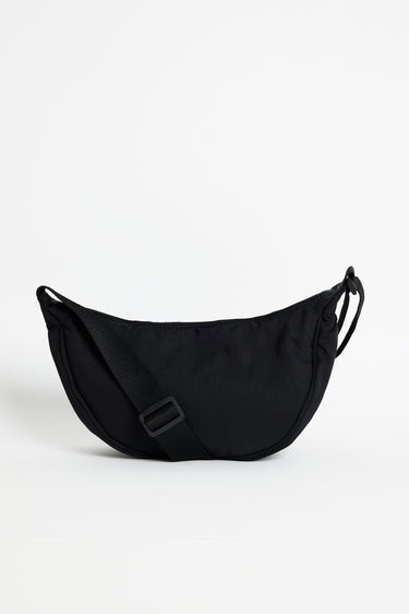 Urban Black Rounded Crossbody Bag