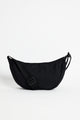 Urban Black Rounded Crossbody Bag