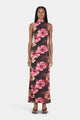 Steph Winter Hibiscus Sleeveless Midi Dress