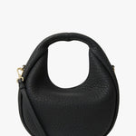 Halle Black Bubble Mini Bag