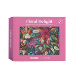 Floral Delight Pink Puzzle 1000pce by Jo Gallagher
