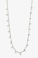 Panna Silver Mini Multi Charm Necklace