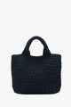 Reeva Black Woven Mini Bag