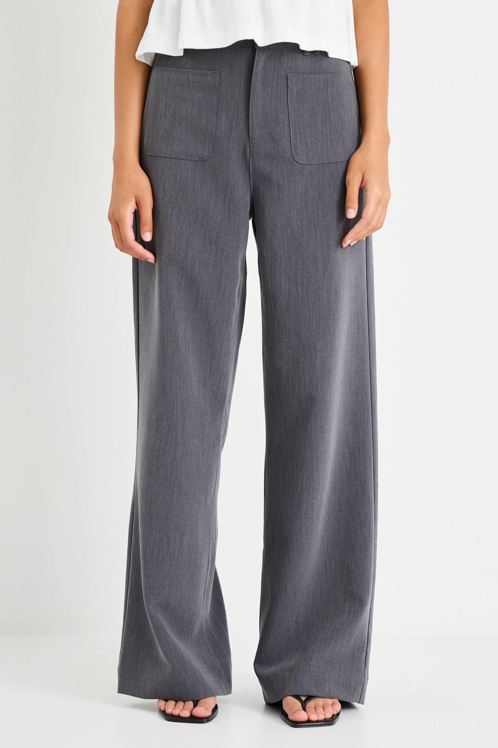 NIC ZOE Double Knit Wide Leg Pants