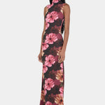 Steph Winter Hibiscus Sleeveless Midi Dress