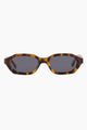 Luca Tortoise Narrow Sunglasses