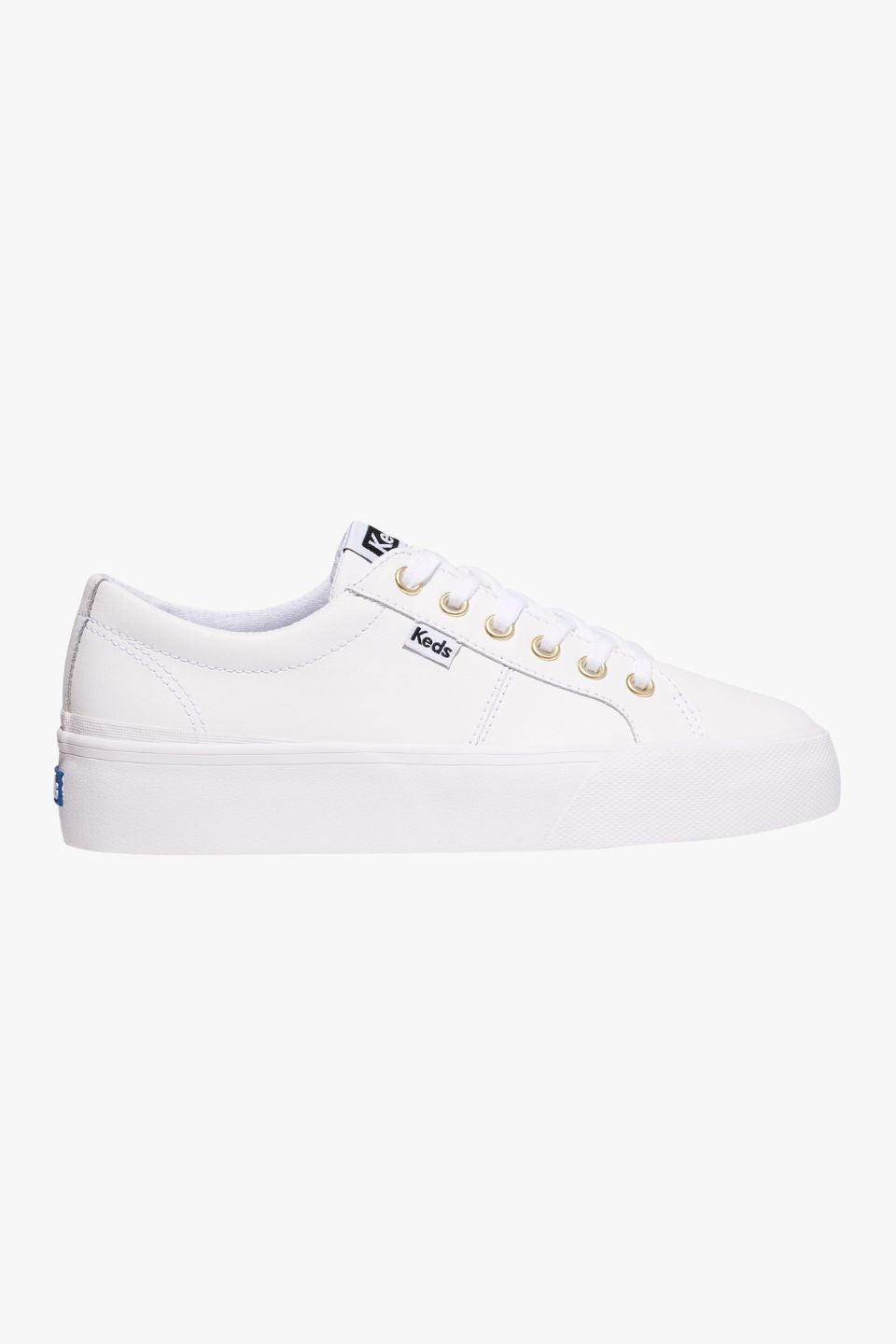 Shop Jump Kick Duo White Leather Low Sneaker Flo Frankie