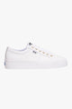Jump Kick Duo White Leather Low Sneaker