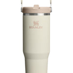 The IceFlow Cream Flip Straw 30oz Tumbler