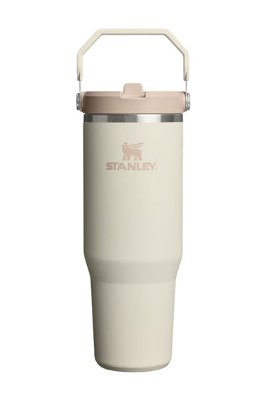 The IceFlow Cream Flip Straw 30oz Tumbler