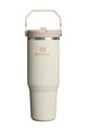 The IceFlow Cream Flip Straw 30oz Tumbler
