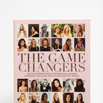Front cover of a book titled "The Game Changers" by Samantha Brett and Steph Adams 