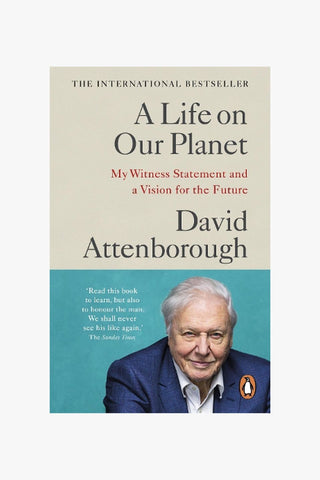 A Life on Our Planet David Attenborough HW Books Flying Kiwi   