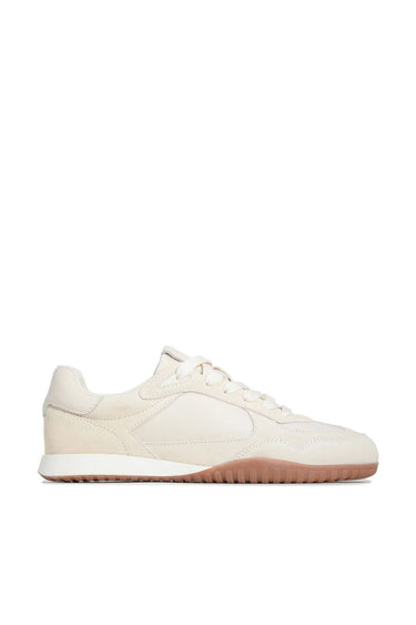 Glinda Off White Suede Casual Sneaker