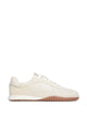 Glinda Off White Suede Casual Sneaker