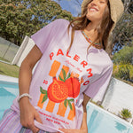 fruit pink tee