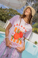 Palermo Lavender Fruit Print Tee