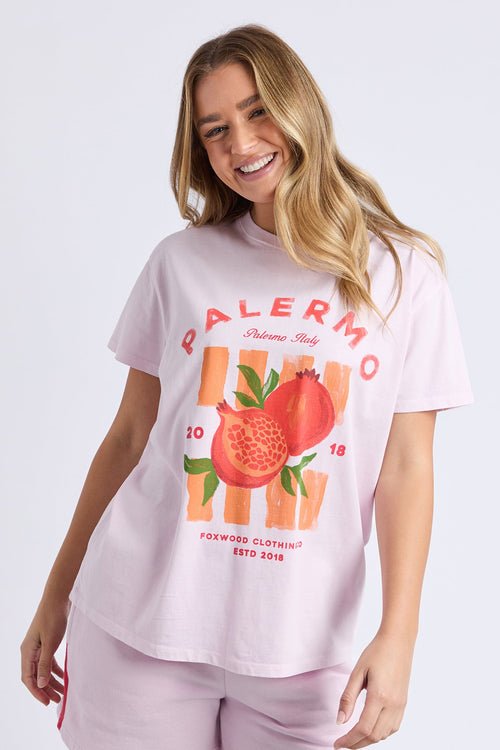 fruit pink tee