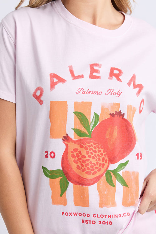 fruit pink tee