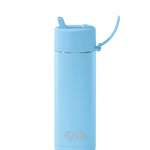 Ceramic Reusable Sky Blue 595ml Bottle with Flip Lid