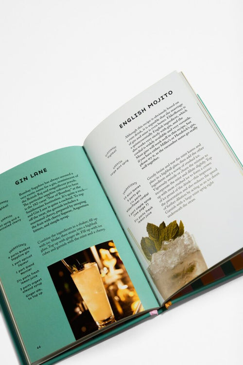 Pages with recipes and images from Gin The mood