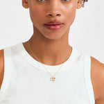Ajani Gold Flower Necklace