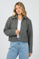 Ariana Grey Marle Boucle Jacket